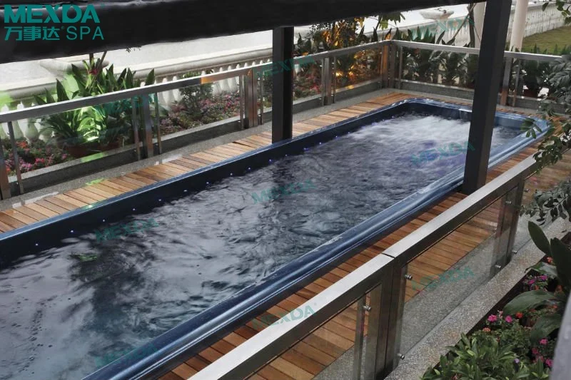 MEXDA Large 12 Meter USA Acrylic Swimming Pool Massage Spa Hot Tub Custom Outdoor Swim Spa WS-S12