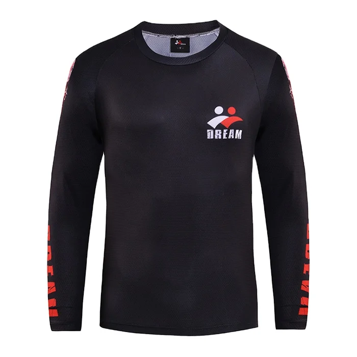 10 Years factory wholesale cheap custom black long sleeve plain t-shirt
