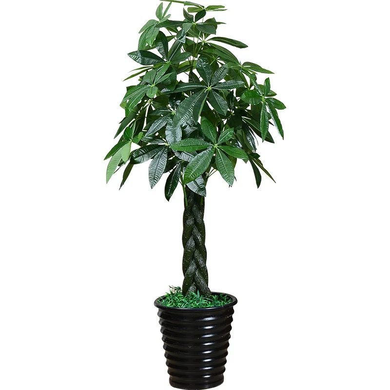 Simulation Palm Tree Artificial Plant Ficus Lyrata Dypsis Lutescens Artificial Banana Tree Tropical Classic Artificial Tree