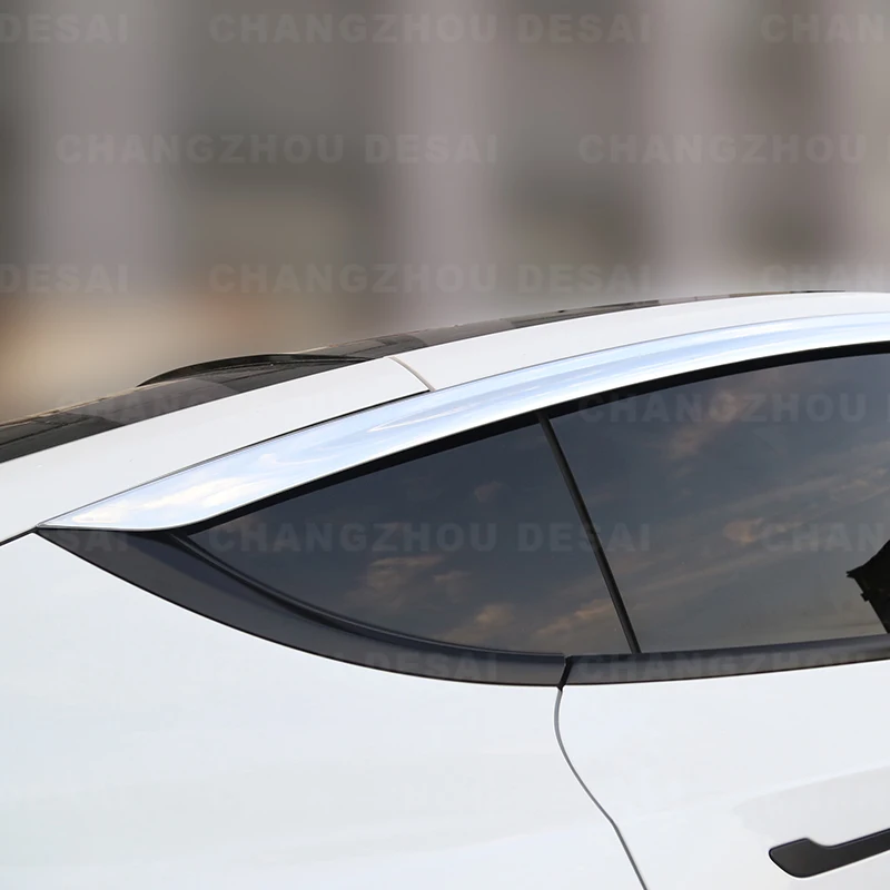 Car extior accessories side door car sun visor rain visor Side window visor deflector for Tesla model y 2021 2022 2023