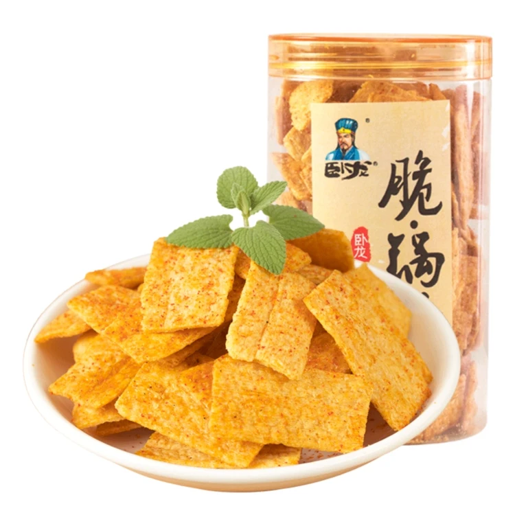 Крекеры Guoba, хрустящие закуски, вкусная еда, закуска