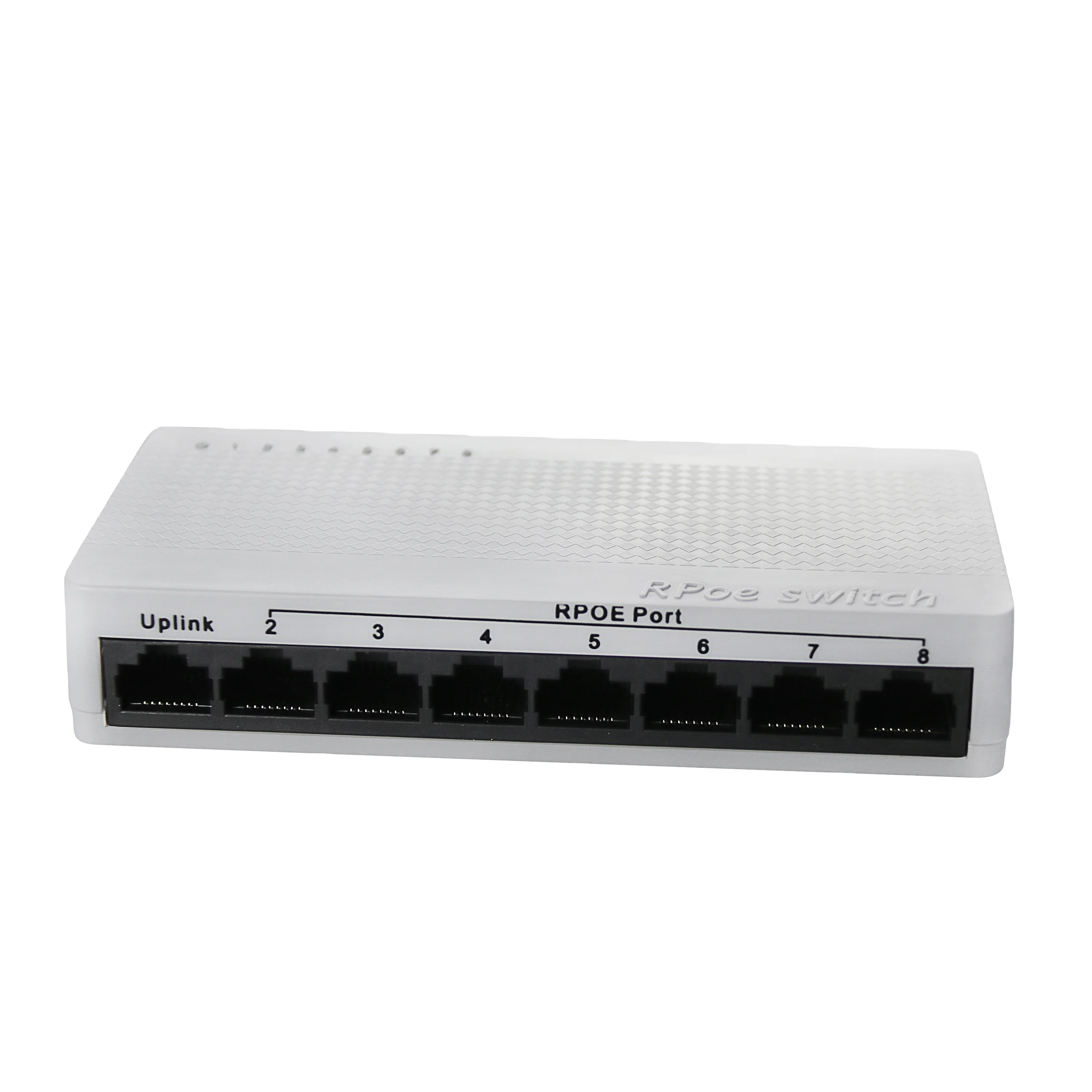 FTTB building floors POE PD power  8 Ports Reverse Poe Switch 10/100/1000 Base Uplink Port Ethernet Switch