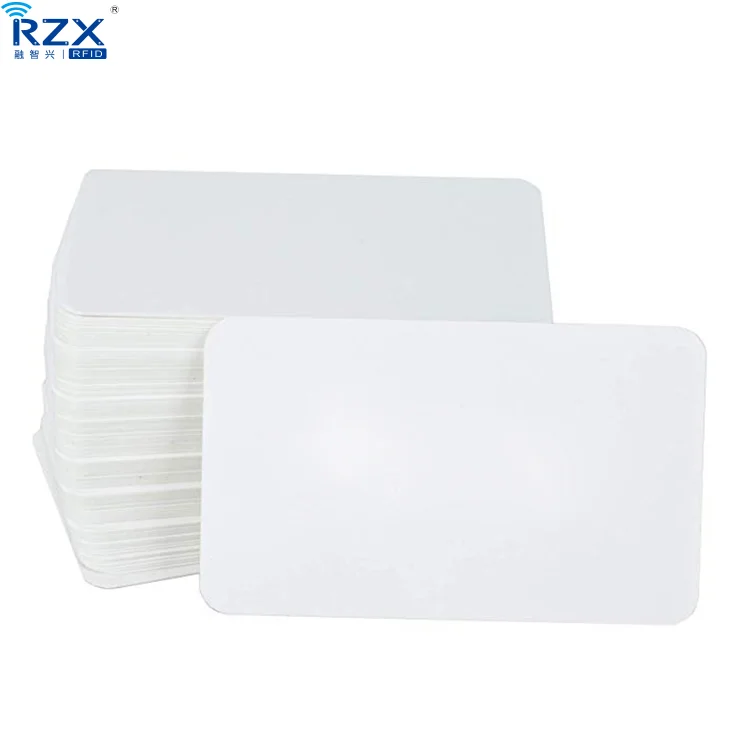 In Stock Wholesale LF TK4100 PVC Blank White Card Printable Logo High Quality Plastic Card for Access Control