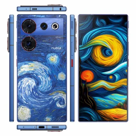 Смартфон Nubia Z50 Ultra 5G, экран 6,8 дюйма, 144 Гц, AMOLED, камера под экраном, Восьмиядерный процессор Snapdragon 8 Gen 2, быстрая зарядка 80 Вт, NFC