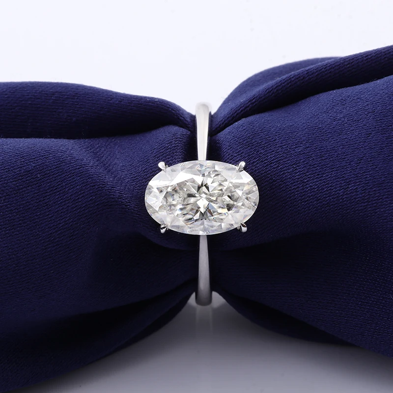 Lady perfect ring jewelry women 14 k gold moissanite diamond ring gold fashion ring gift