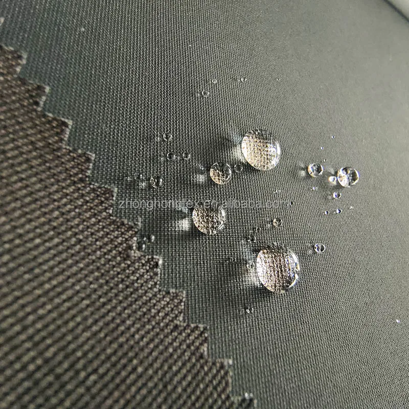 Wholesale Snowboard Jackets Fabric Dobby Pongee + TPU + Tricot Bonded 3 Layers Breathable And Waterproof PUL Fabric