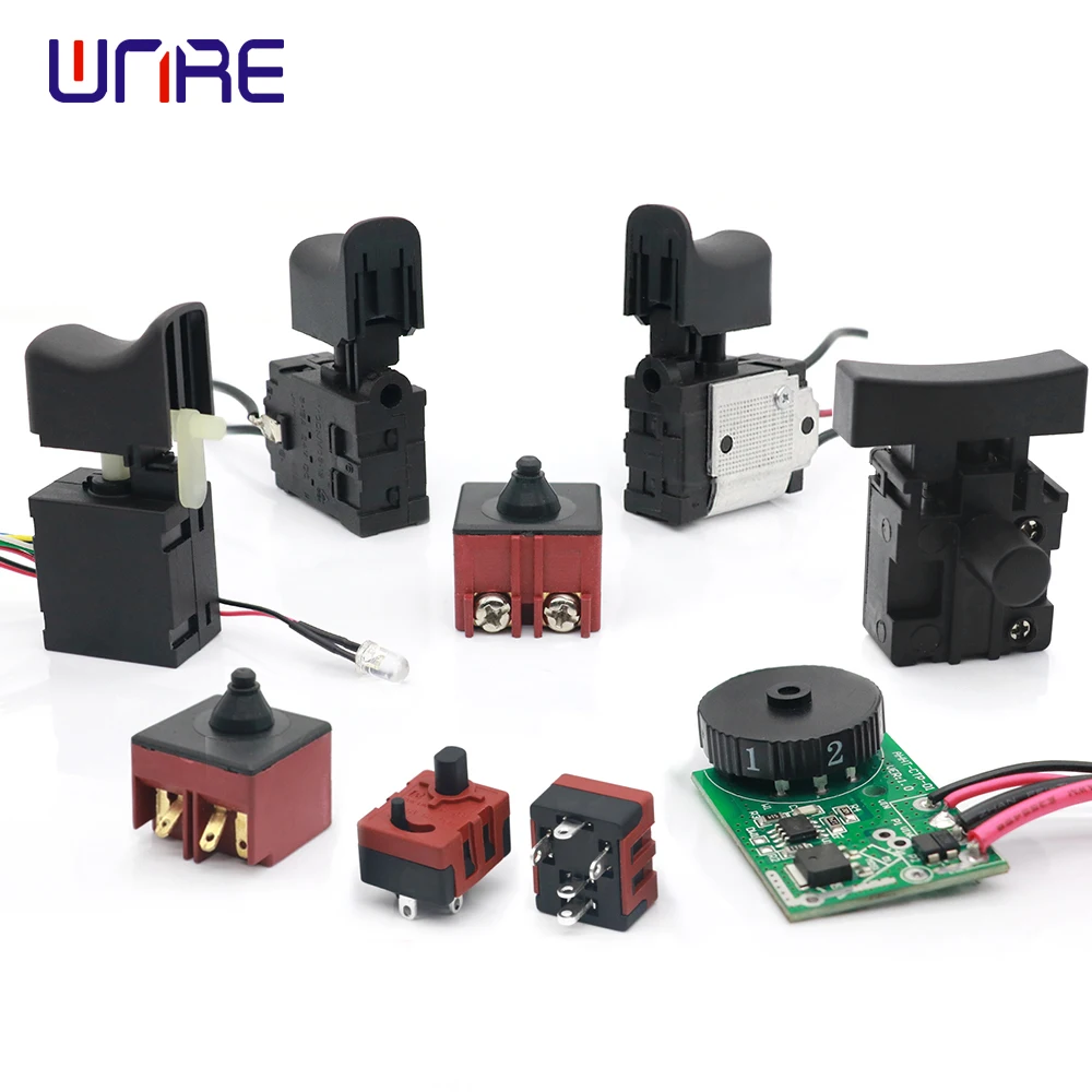 Power Tools Switch Electric drill speed control switch Drill Speed Controller Brushless Cordless Drill Trigger Switch