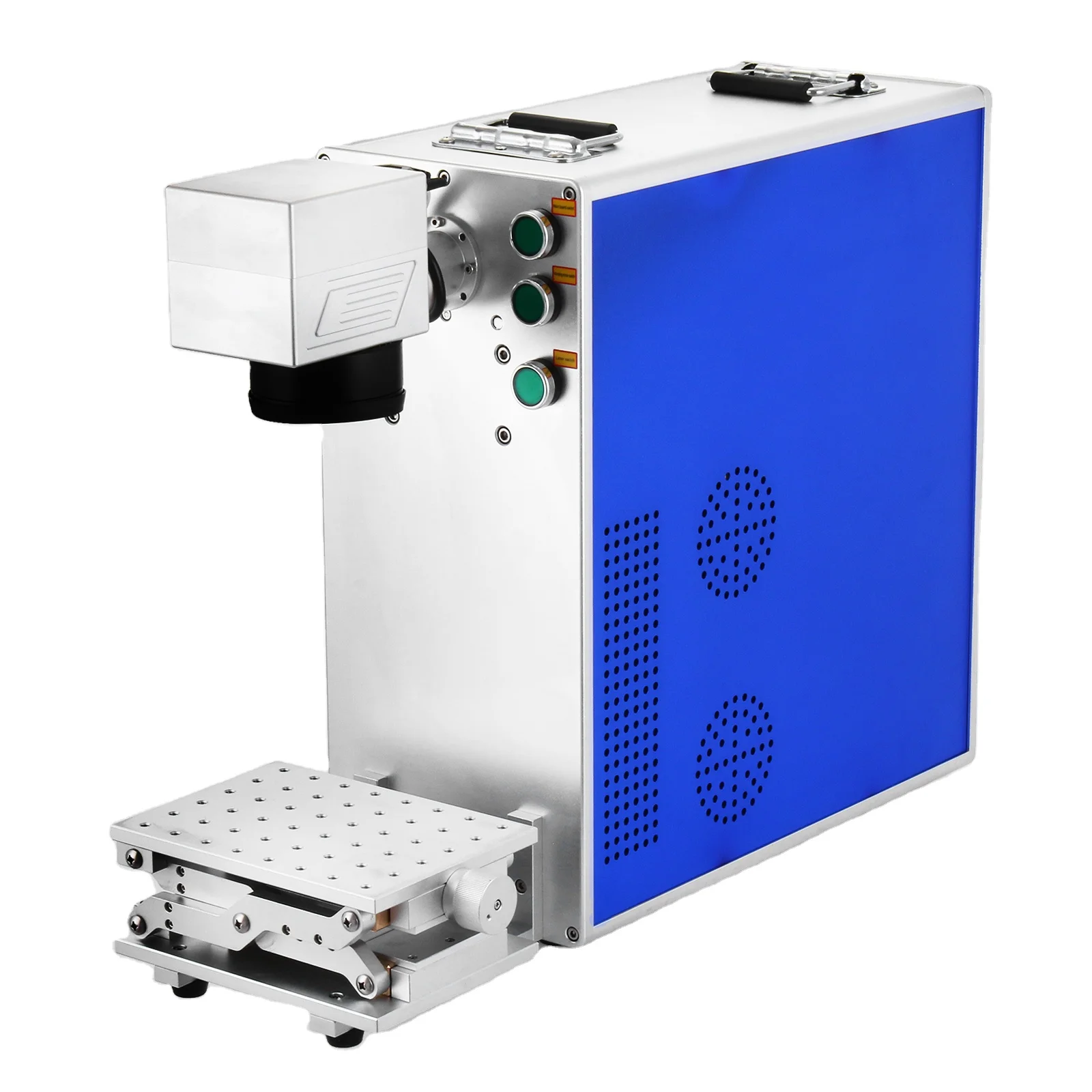 vevor PEIXU Portable Split Desk Fiber Laser Marking Machine 20w 30w 50w 100W 80W Power W Max IPG Source Engine EZCAD LAS