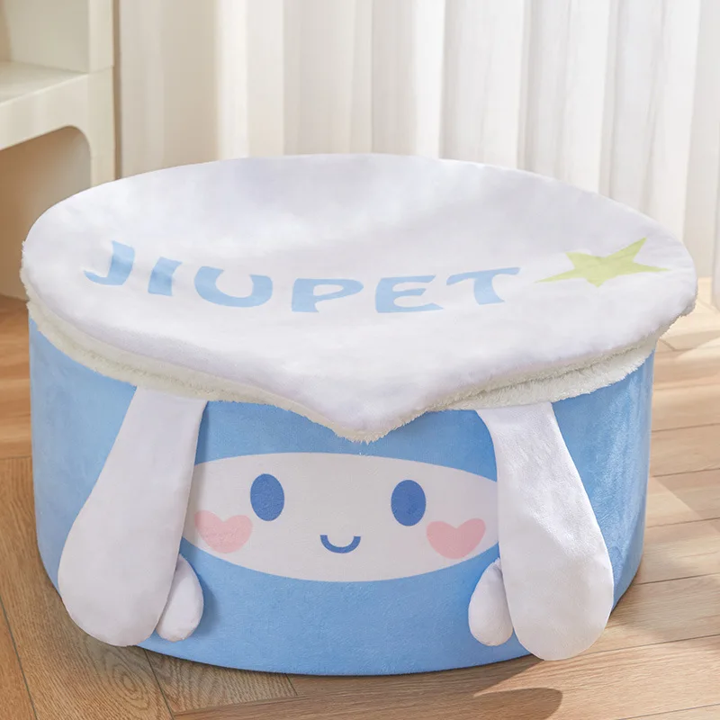 Cat bed warm four seasons universal winter cage villa house type closed cat bed winter dog bed cat supplies