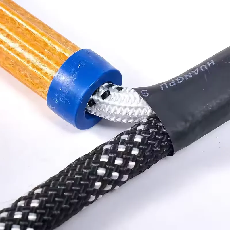 Home Climbing Engineering Aerial Work Ladder Outdoor Round Nylon Soft Escape Ladder