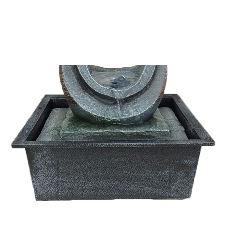 Table Top Led Solar Power Home Fountain Lights Water Fountains Outdoor Garden Decoration Indoor