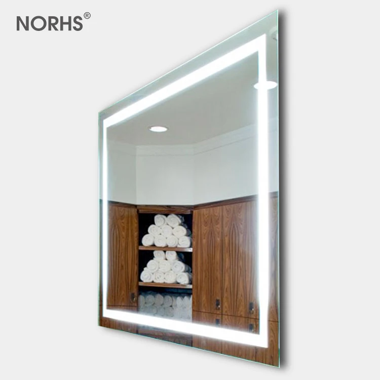 Made in China best quality touch screen bathroom with led light smart tv