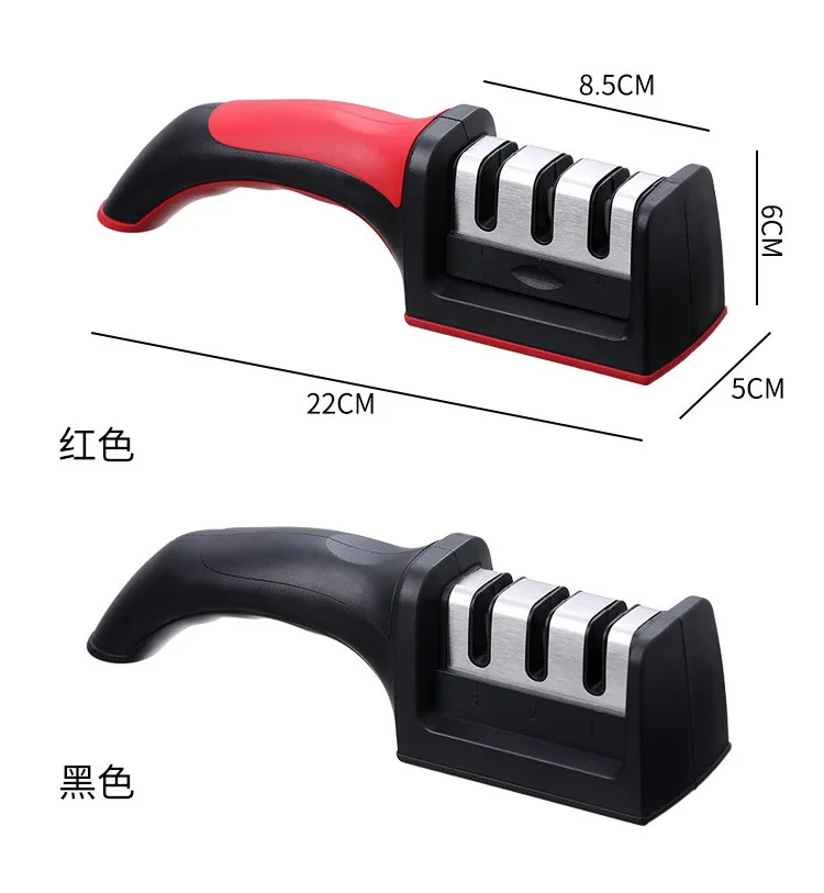 Bocheng knife sharpener 3-Stage Knife Sharpener Helps Repair, Restore, Polish Blades Restore Dull Blades