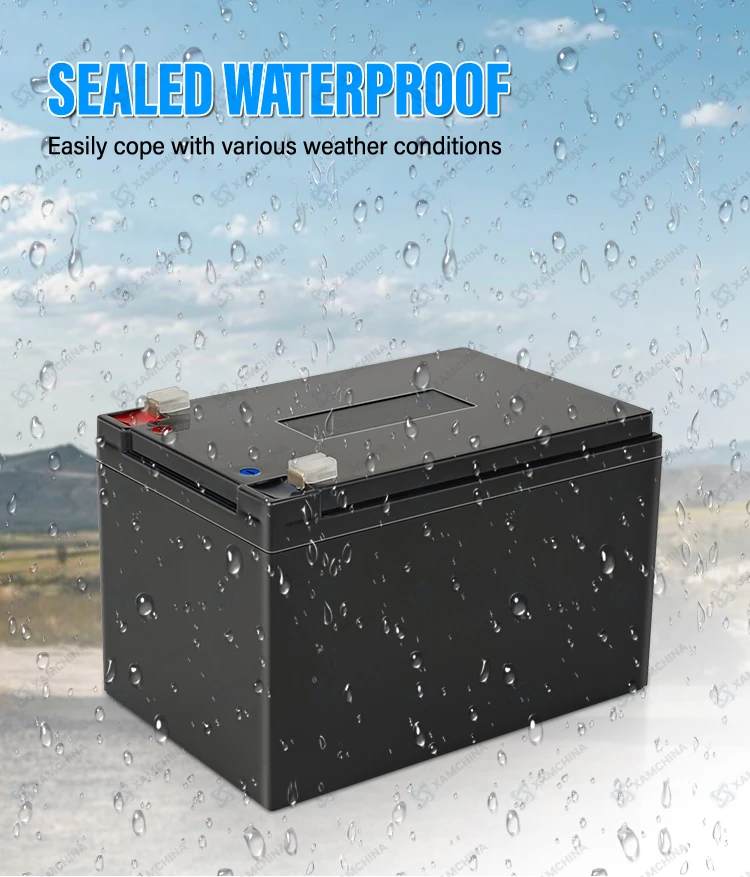 12V 24V DIY Kit Battery Box Li Ion Lifepo4 Lithium Battery Diy Solar Cells Waterproof Plastic Empty Case for grass cutting machi