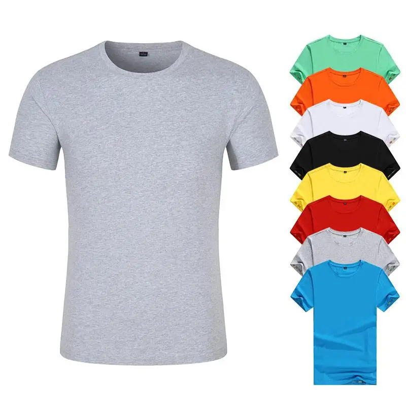 
100 Cotton T Shirt Suppliers Large Digital Print Shirts Plain T-Shirts For Printing Custom Dropshipping 