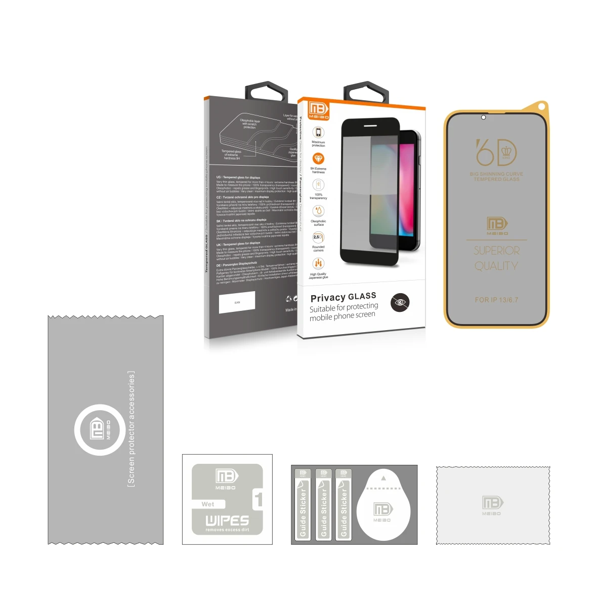 Взрывозащищенное Закаленное стекло для iphone 11/12/12 pro max/13 max полная защита экрана от