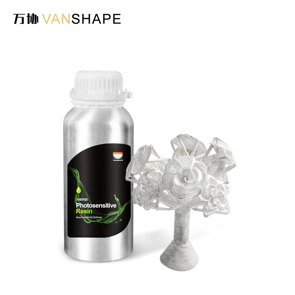  Фоточувствительная Смола Vanshape 250 г DLP 3D принтер смола прозрачная для дизайна ювелирных