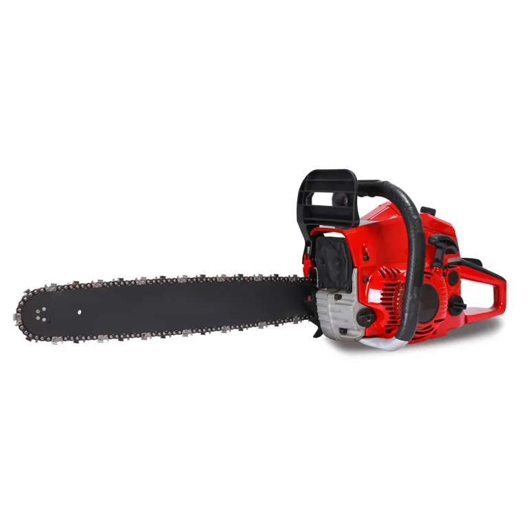 CS5800 Professional 58cc Gasoline Chainsaw 2 Stroke Engine Powered Wood Cutter 20in Guide Bar Industrial Grade