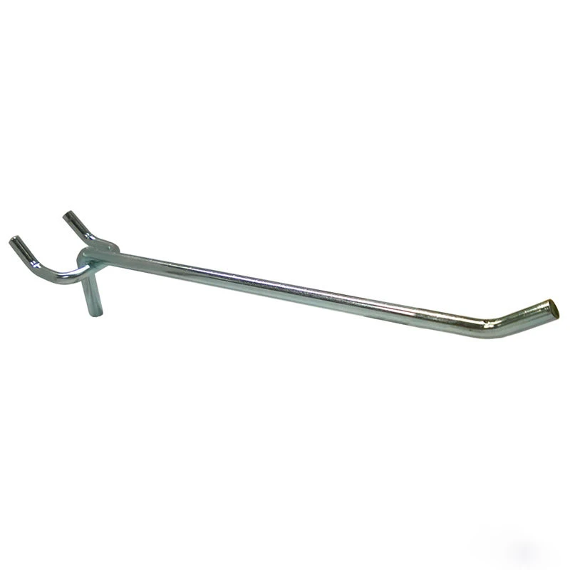 Manufacturer Single Wire Pegboard Hook Iron Material for Store Retail Display