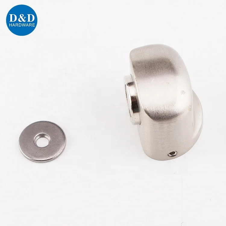 Zinc alloy floor mounted type  magnetic door stopper