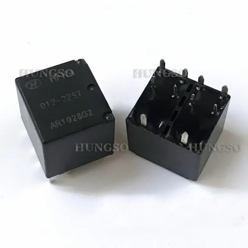 DC power rele electromagnetic motor car relay 12vdc 12v 25a 10P 10pin HFKA-012-2ZST auto control relay