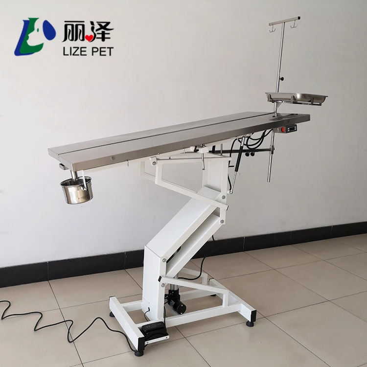 Electric Lifting Veterinary Operation Table Pet Medical Surgery Table Animal Operating Table