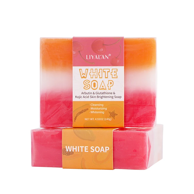 Wholesale GSH Arbutin Skin Brightening Soap Organic Kojic Acid Whitening Soaps For Women