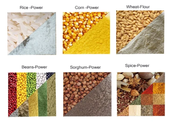 Industrial Cacao Bean Grinder Small Mini Chili Powder Making Pepper Spice Milling Machine