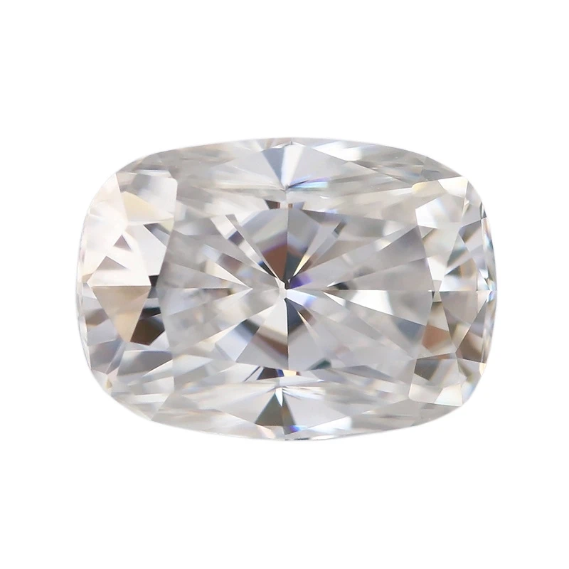 Elongated Lab Grown Cushion Cut Rough Moissanite color DEF vvs custom jewelry diamond moissanite loose stones