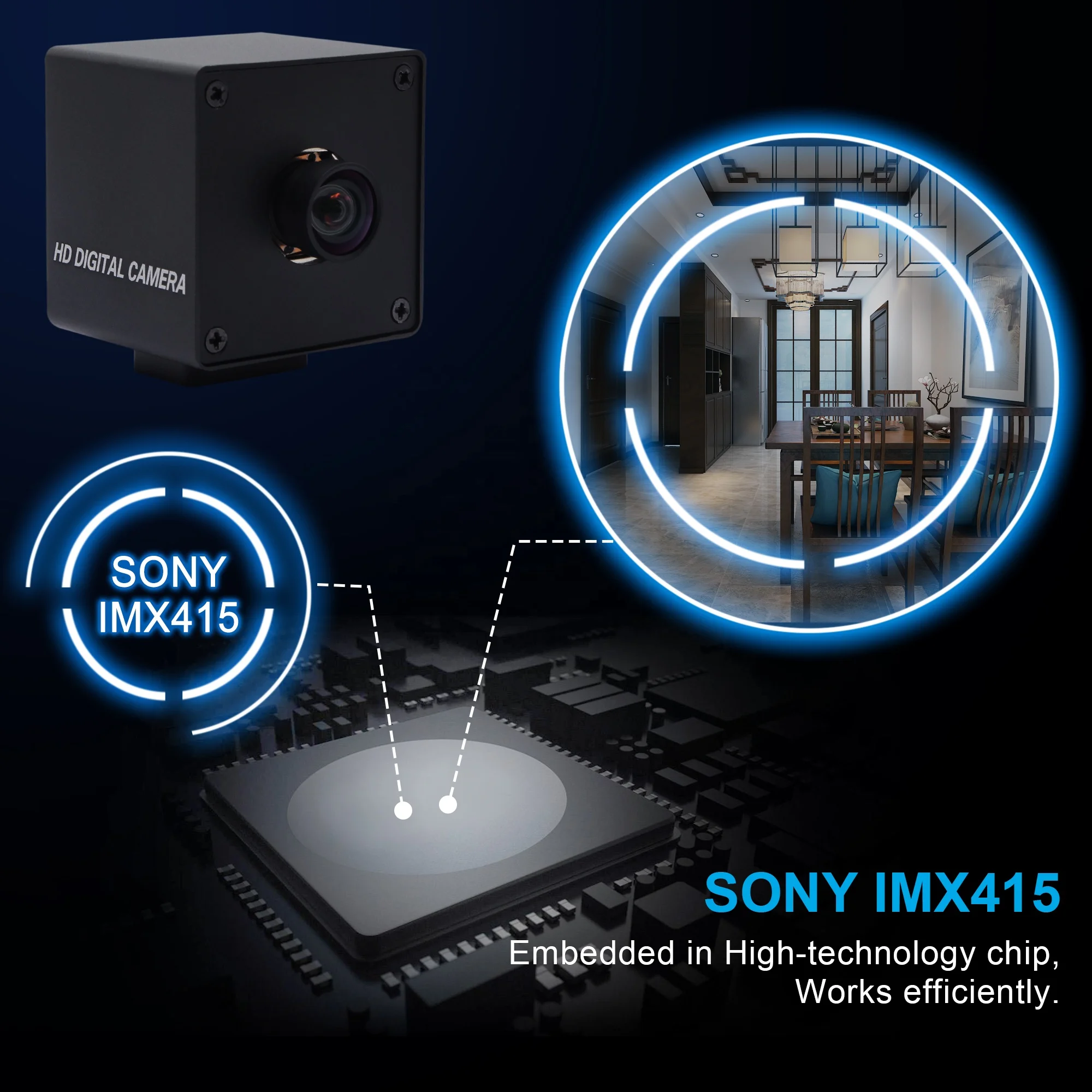 4K 3840x2160 Автофокус USB веб-камера CMOS Sony IMX415 Мини CCTV камера подключи и играй для видео конфоренсе прямые