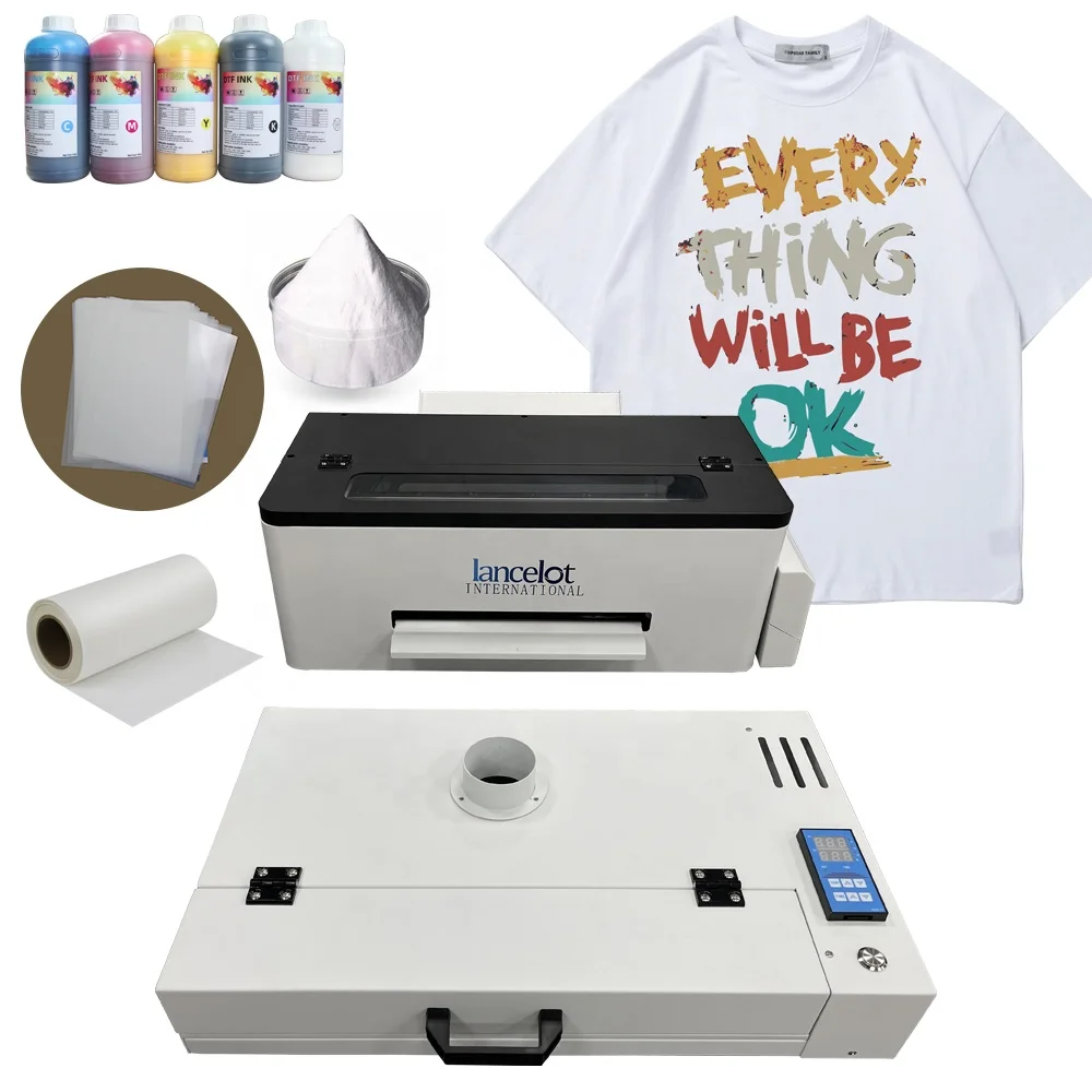 Hot Sales tshirt printing machine dtf Inkjet Printer A3 DTF Inkjet Printer Printing Machine for L1800 xp600