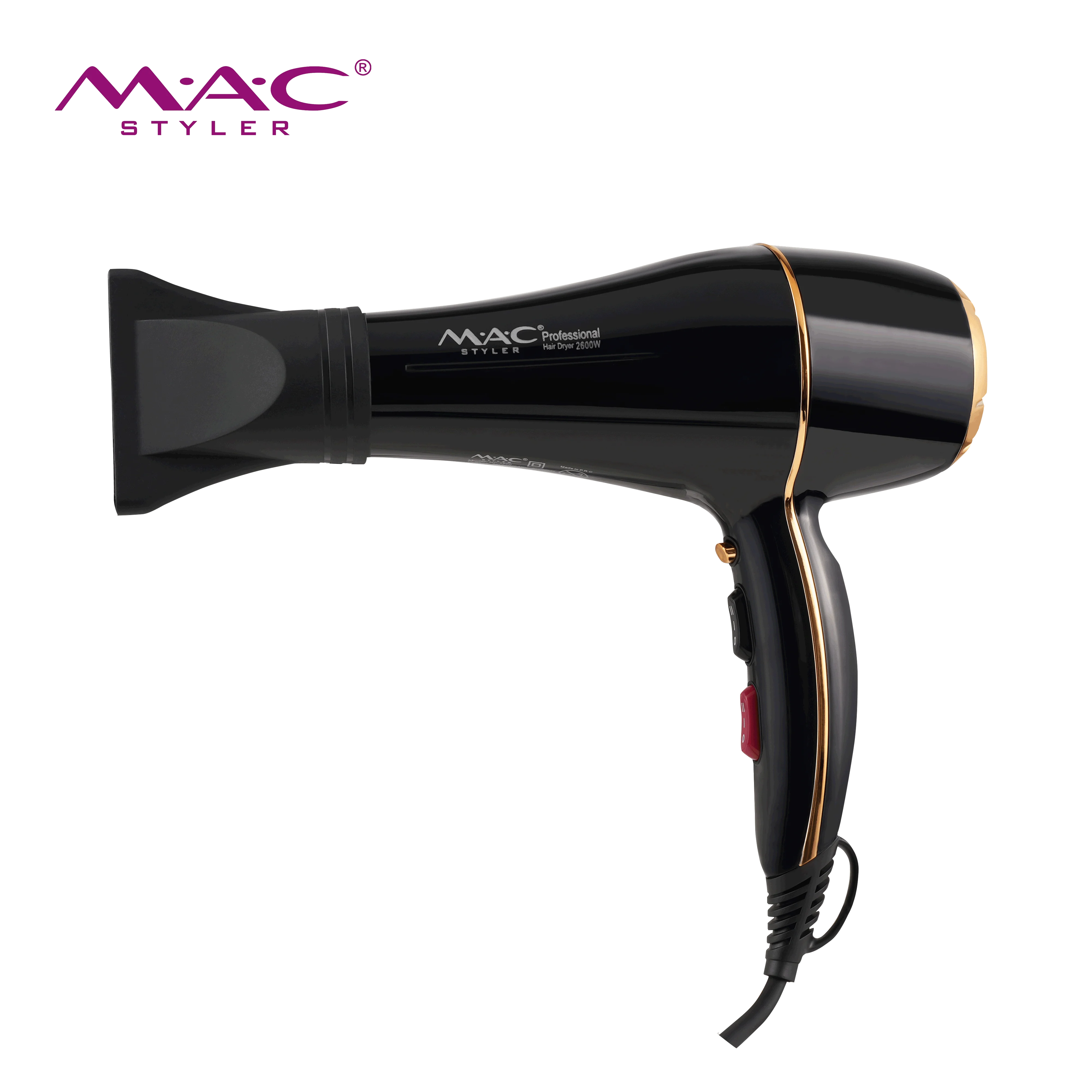 High Power Salon Hair Dryer Hotel Home Styling Tools Customized Private Logo Professional High Speed Hair Dryer