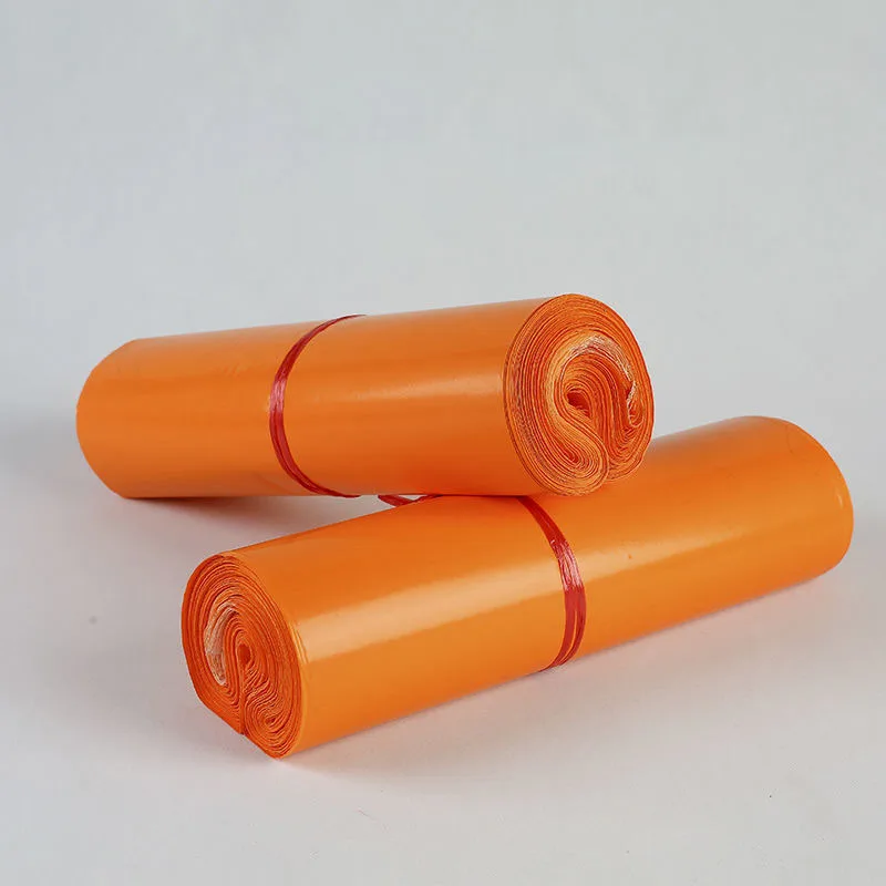 oker brand resealable plastic bag shipping poly mailer bags handle custom poly mailer with logo clear