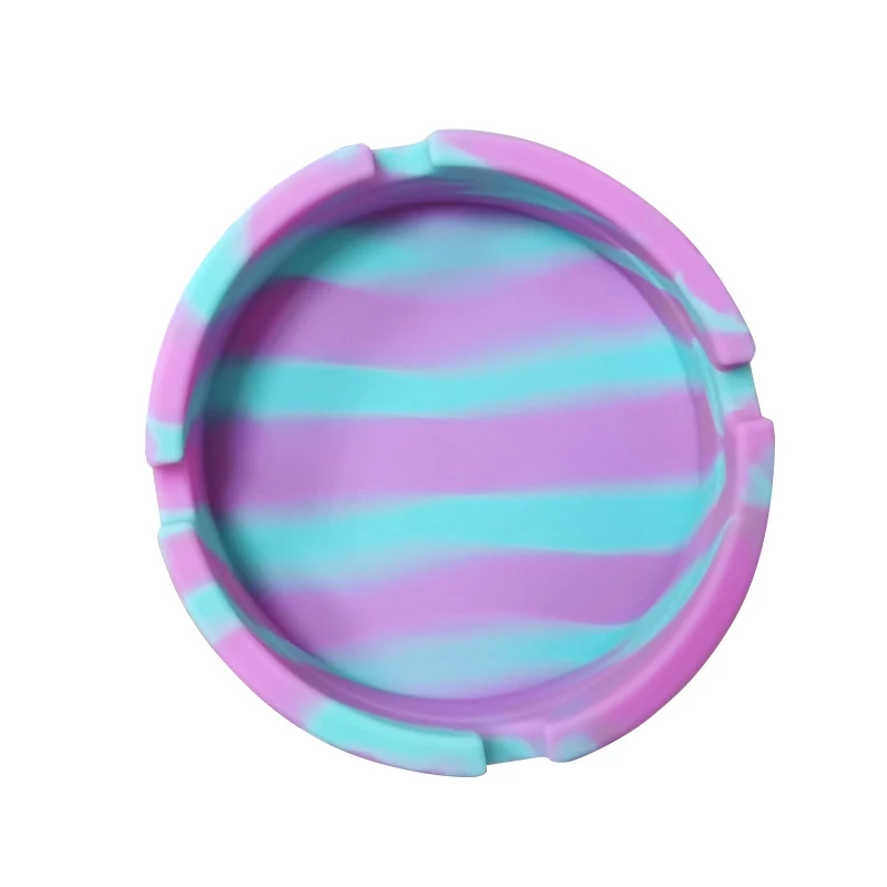  Silicone non-slip fashion ashtray high temperature drop resistance smoking