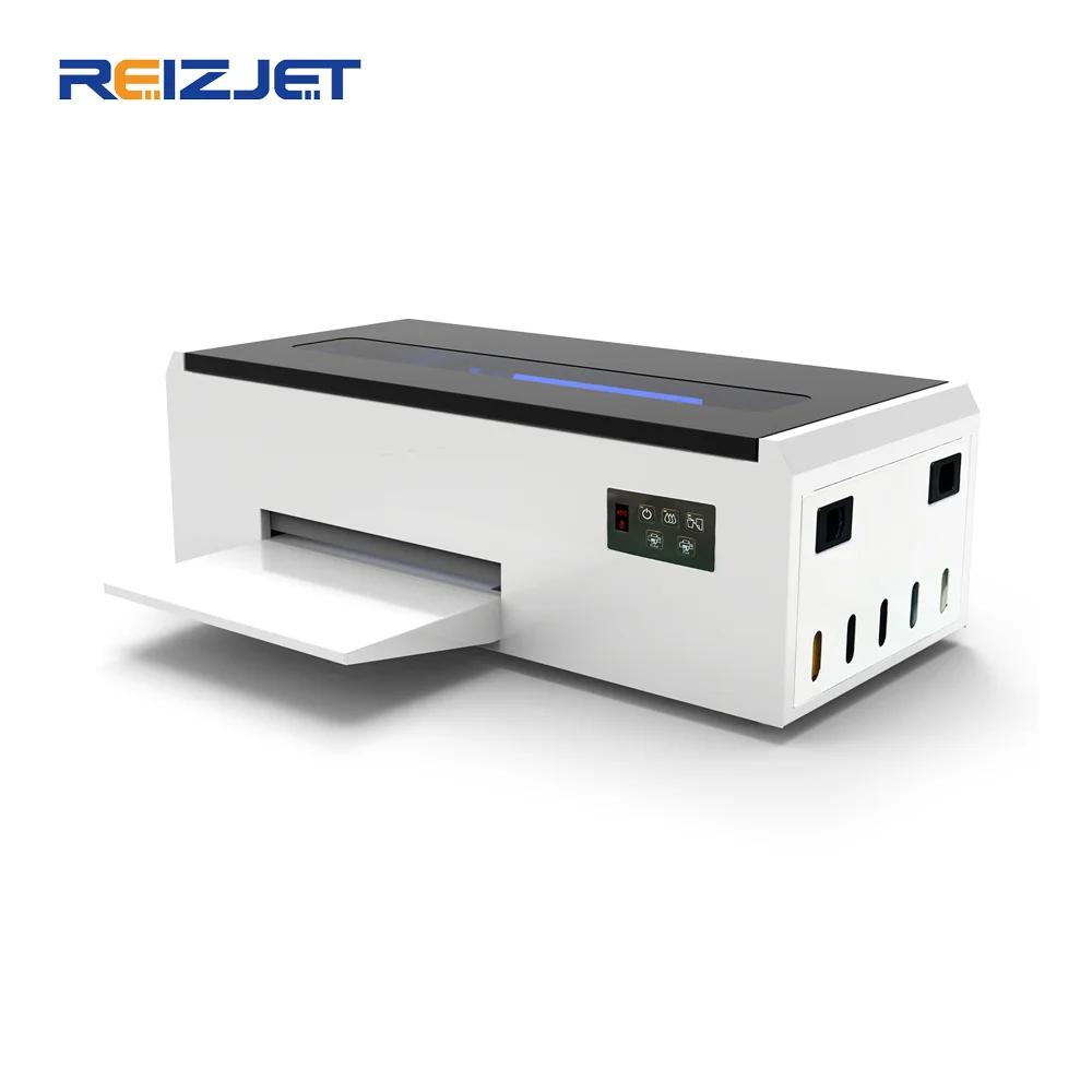 Reizjet Desktop Impressora Industrial Inkjet Printer Mini Printer A4 Paper Size Dtf Printer