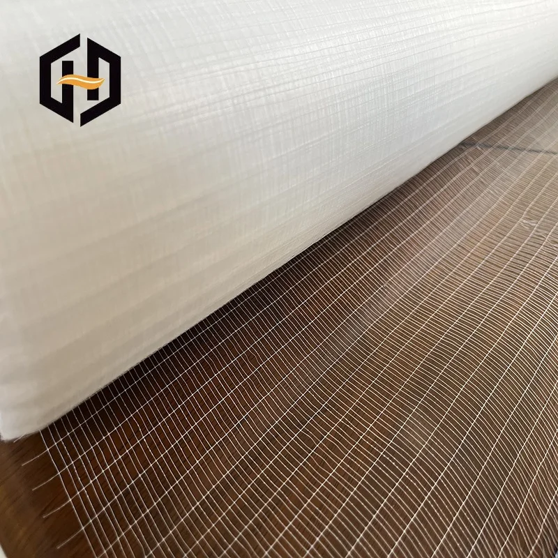 Polyester scrim reinforcement knitted scrims laminated fabric for composite