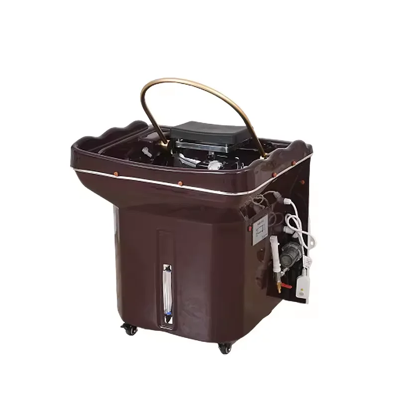 Salon Hair Washing Bed Accessories Mobile Shampoo Chair Basin Portable Shampoo Basin Hair Washing bed head spa