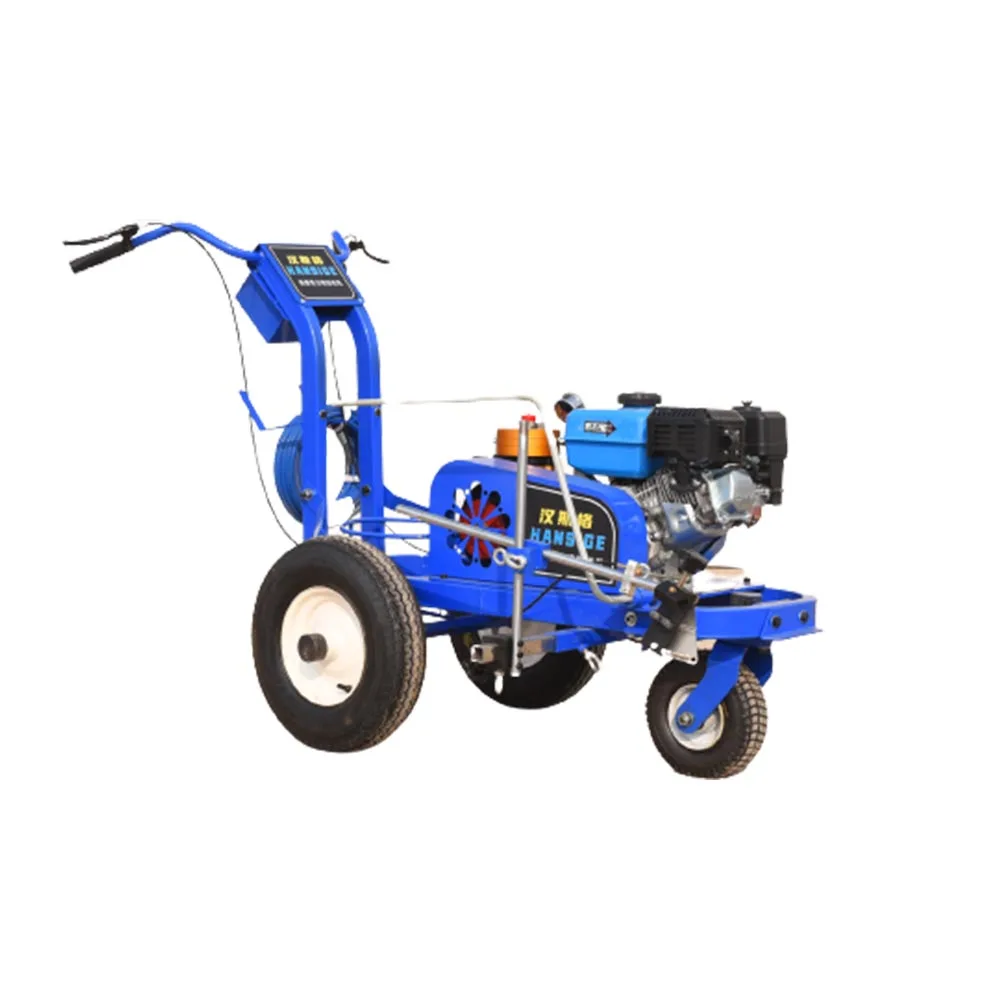 High quality hand push road line marking airless cold paint road marking machine  400hs road marking machine