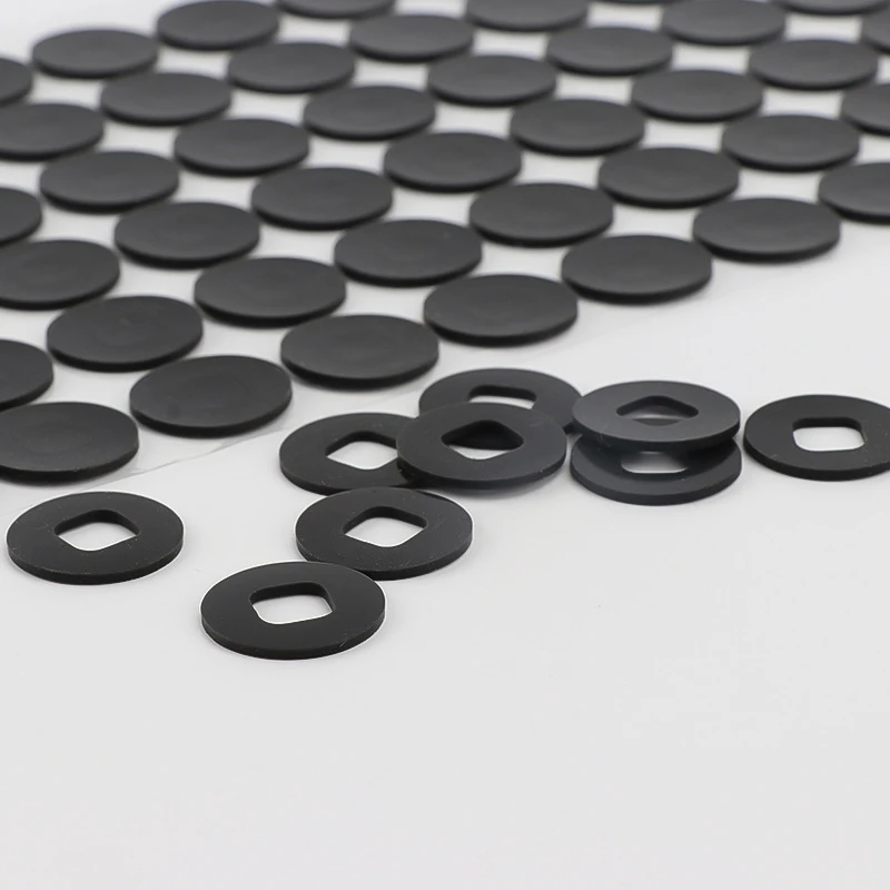 Нескользящие автоматическое сцепление резины педаль тормоза Pad подставка для ног квадратная резиновая