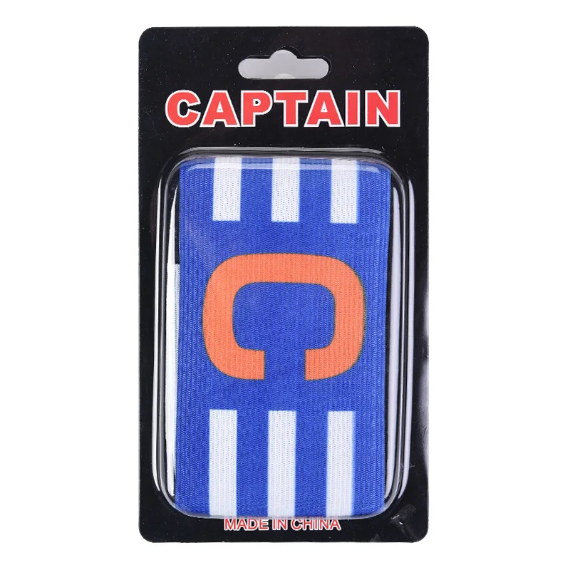 Professional High Quality Adjustable Football Captain Armband Nylon Non-slip Armband Soccer Leader Match Captain Armband