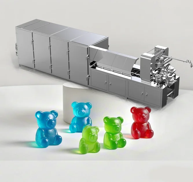 2025 Shanghai JY-300 Hot Selling Stainless Steel Jelly Bean Depositor Gummy Candy Machinery Gummy Bear Candy Making Machine