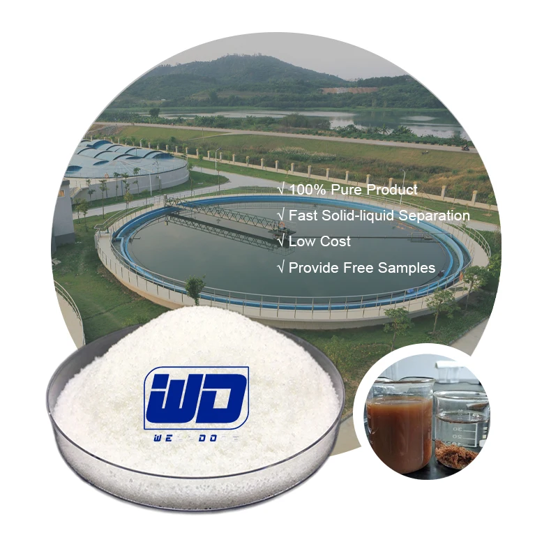 WELLDONE Non-ionic Polyacrylamide Polymer Hot Selling Chemical Polymer Pam Electroplating Waste Water Treatment Chemicals