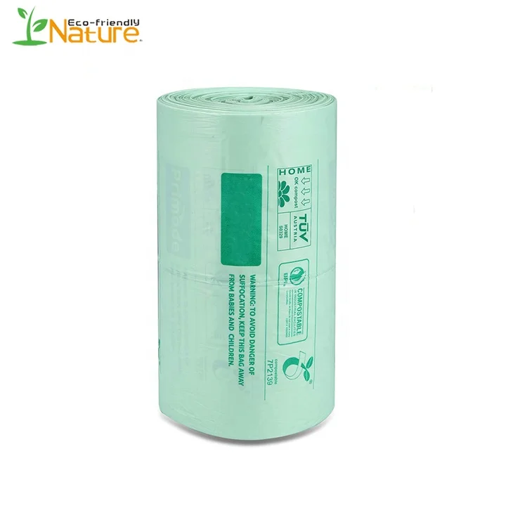 OK Compostable Eco Friendly Home Compostable Eco Rubbish Trash Garbage Bags