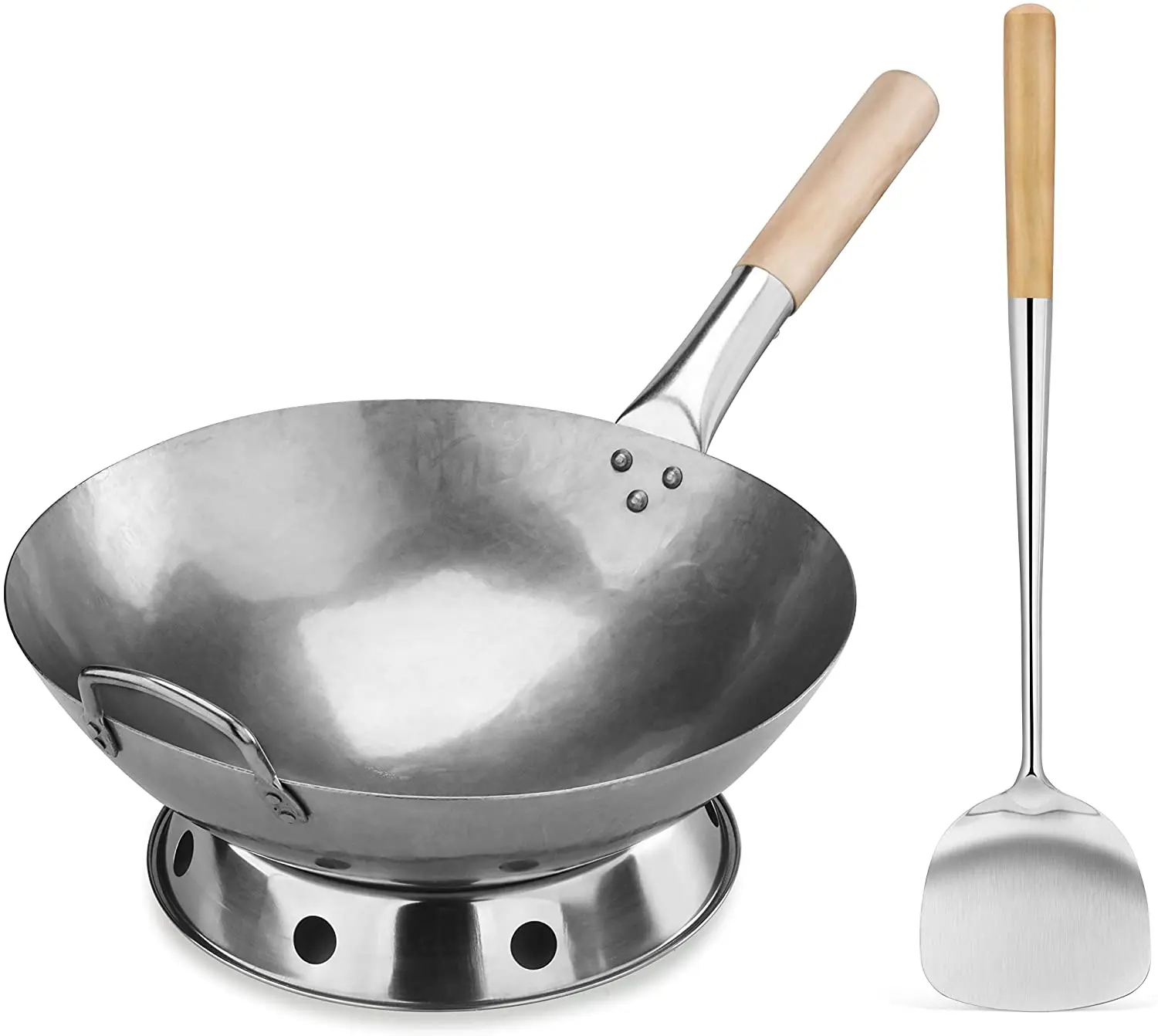 Hot sell kitchenware chinese wok pan Hotels and Restaurants cookware sets