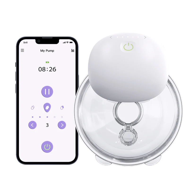 Popular painless Milk Extractor feeding anti-back flow vacuum pump wearable rechargeable silent portable electric breast pumps