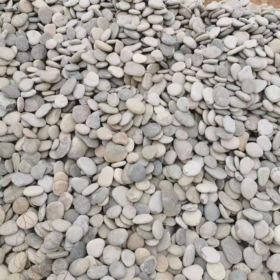 Hot sale Colorful large flat painting rocks natural river rock decorative pebbles stones with designs