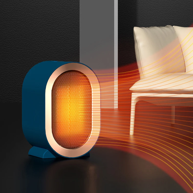 Portable Mini Indoor Heater 220V Plug In 800W 1200W Electric Fan Room Heater