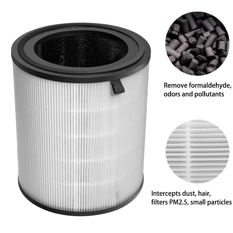 Original Factory Wholesale Replacement 3 In 1 Cylindrical H13 Filter for Philips FY2180/30 Air Purifier