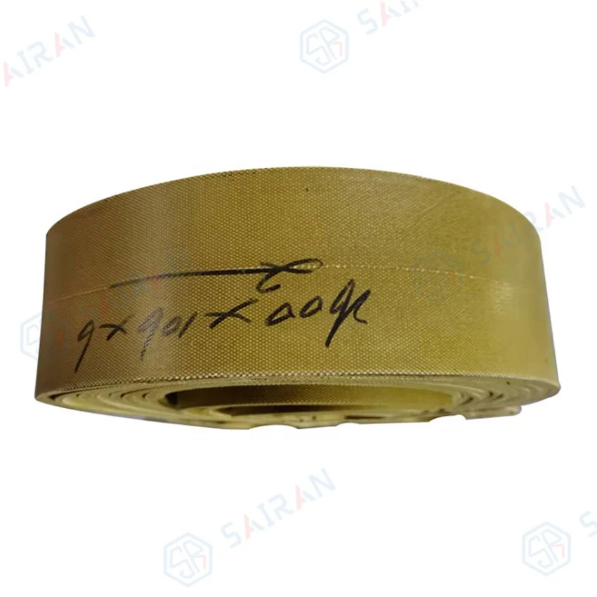 Gold supplier wholesale price canvas belt flat belt on paper core winding machine