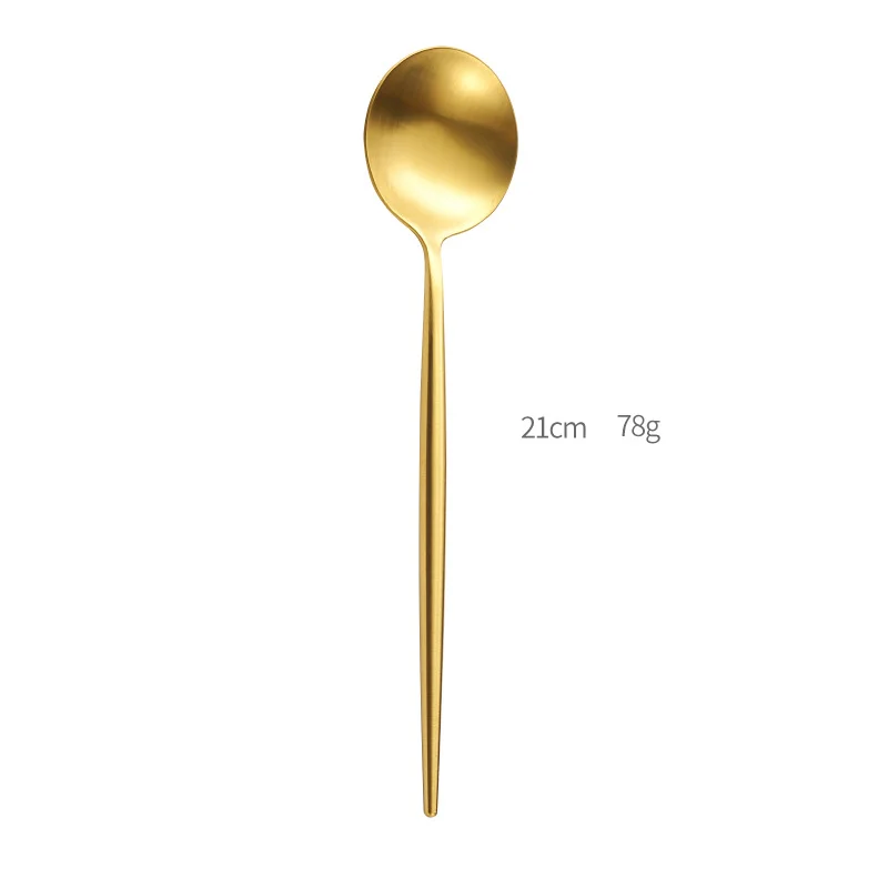 304 stainless steel cutlery set dessert dinner knife spoon and fork set stainless